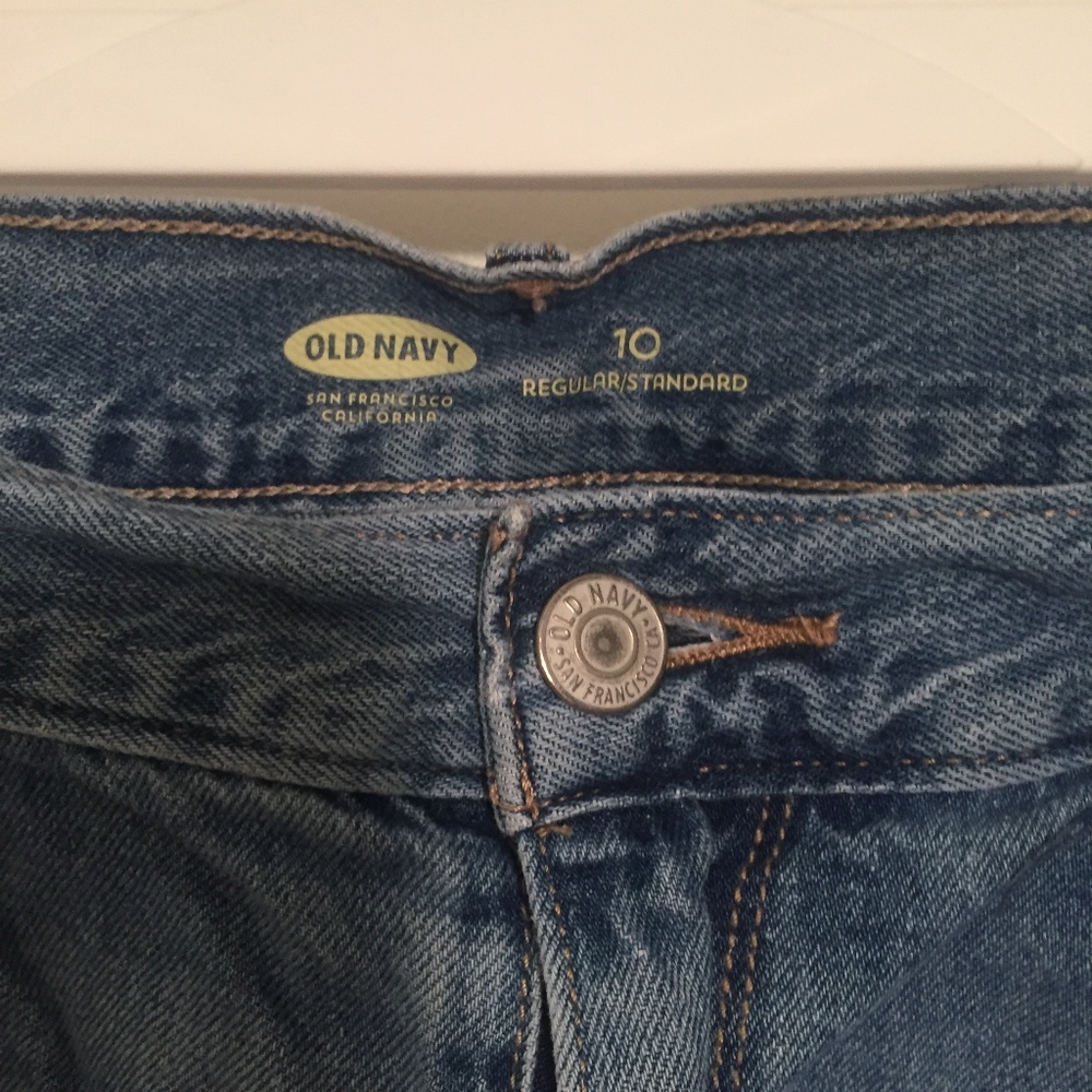 2 Pairs Old Navy Denim Shorts Women Size 10 - Picture 6 of 7